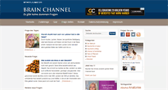 Desktop Screenshot of brain-channel.de