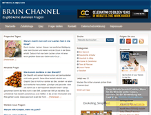 Tablet Screenshot of brain-channel.de